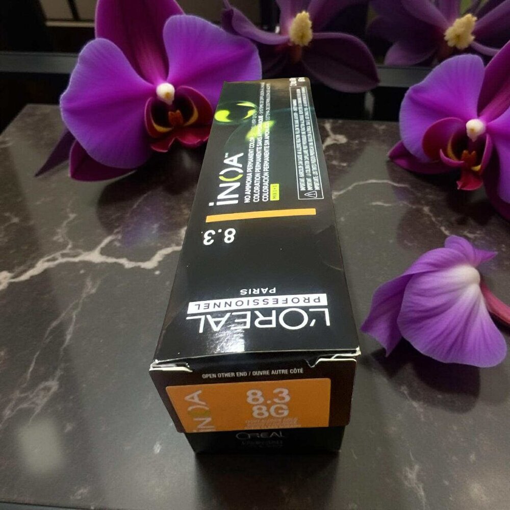 L’Oréal Professionnel INOA 8.3 / 8G – Light Golden Blonde